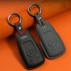 Bao da bọc chìa khóa ô tô Audi da bò sang trọng