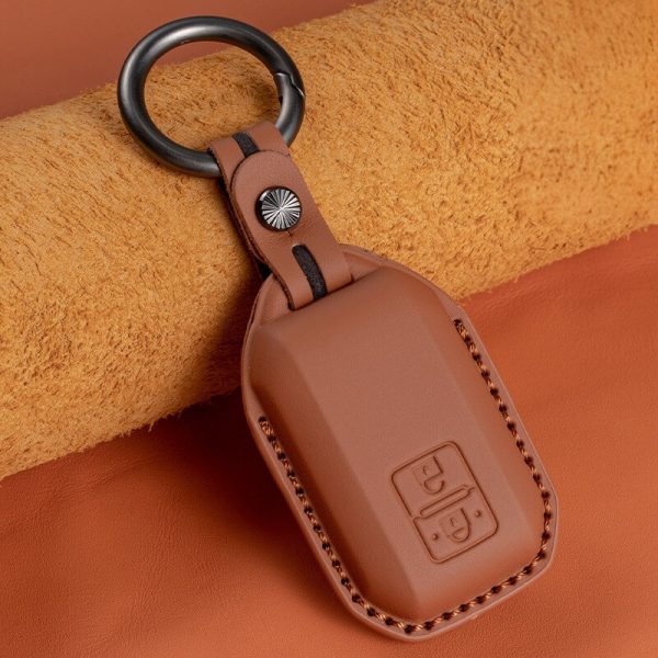 Bao da bọc chìa khóa ô tô Suzuki da bò sang trọng