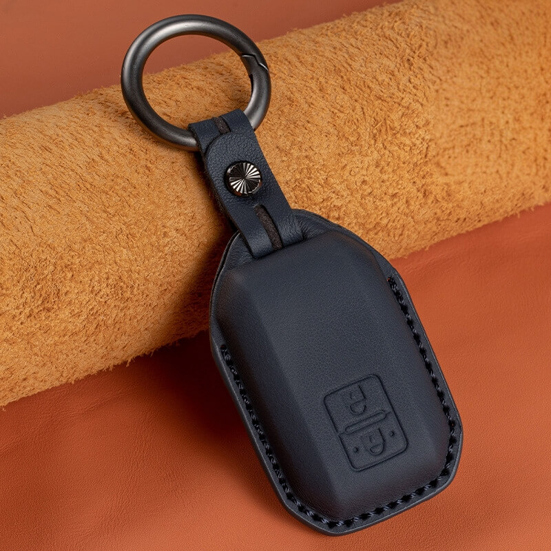 Bao da bọc chìa khóa ô tô Suzuki da bò sang trọng