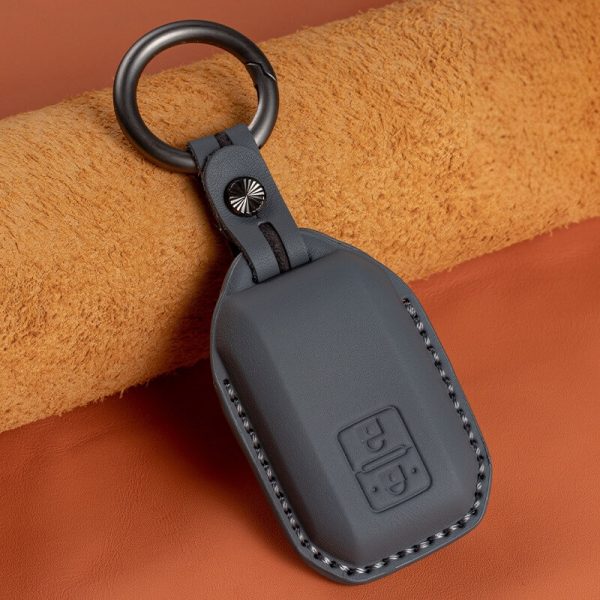 Bao da bọc chìa khóa ô tô Suzuki da bò sang trọng