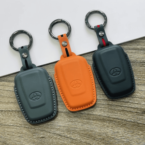 Bao da bọc chìa khóa ô tô Toyota da bò sang trọng