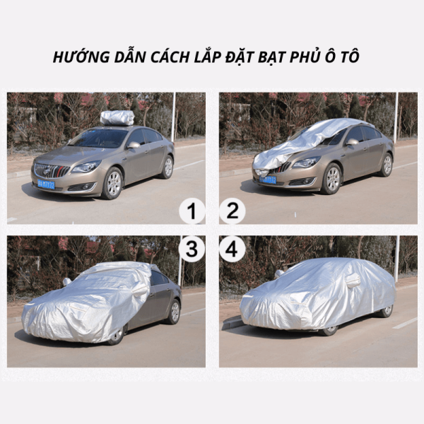Hướng dẫn chi tiết cách lắp đặt bạt phủ ô tô