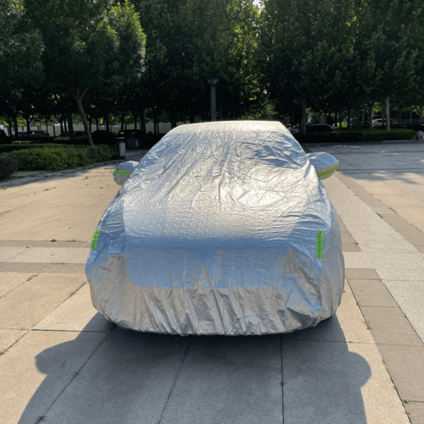Bạt phủ ô tô vải dù Oxford 3 lớp tráng nhôm cao cấp