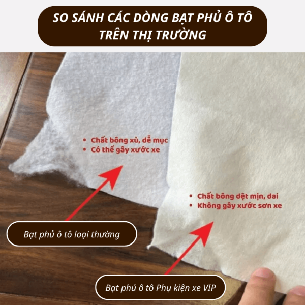 Bạt phủ ô tô vải dù Oxford 3 lớp cao cấp siêu bền