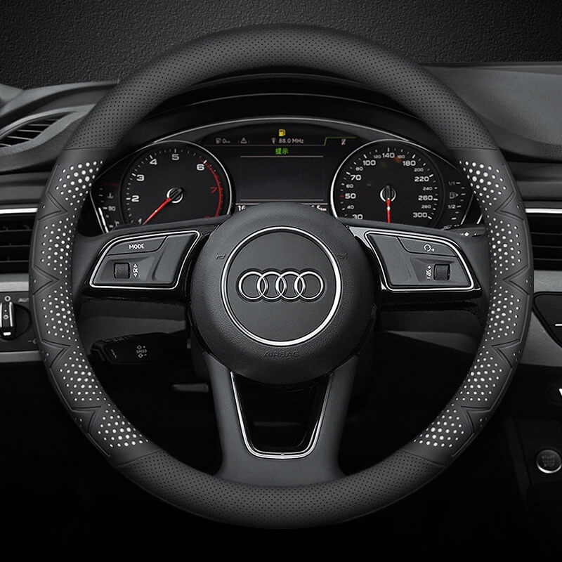 Bọc vô lăng xe Audi Da Nappa cao cấp
