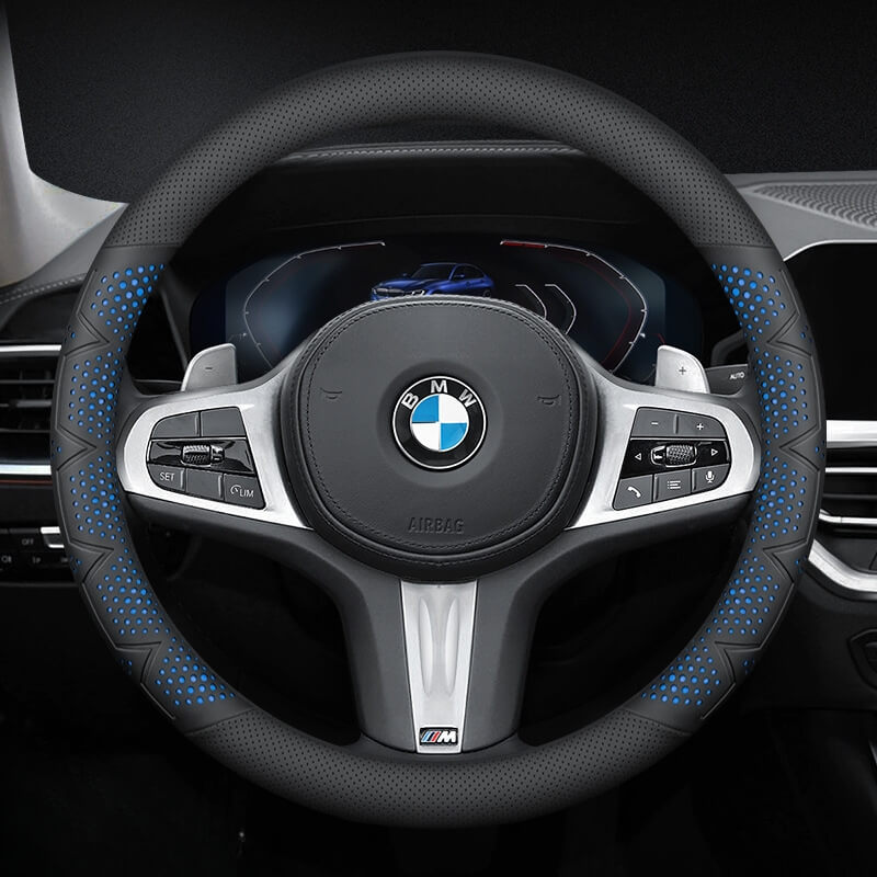 Bọc vô lăng xe BMW chất liệu Da Nappa cao cấp