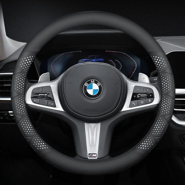 Bọc vô lăng xe BMW chất liệu Da Nappa cao cấp