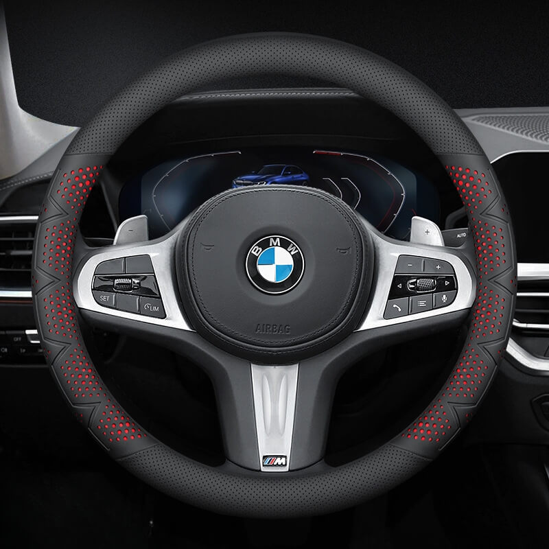 Bọc vô lăng xe BMW chất liệu Da Nappa cao cấp