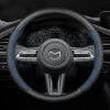 Bọc vô lăng xe Mazda chất liệu Sợi Carbon cao cấp
