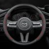 Bọc vô lăng xe Mazda chất liệu Sợi Carbon cao cấp