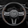 Bọc vô lăng xe Mazda chất liệu Sợi Carbon cao cấp