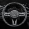 Bọc vô lăng xe Mazda chất liệu Sợi Carbon cao cấp