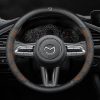 Bọc vô lăng xe Mazda chất liệu Sợi Carbon cao cấp