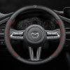 Bọc vô lăng xe Mazda Da Nappa & Sợi Carbon cao cấp
