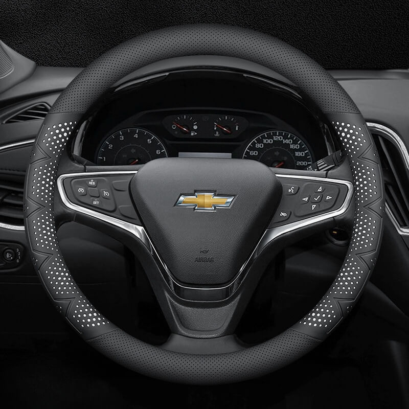 Bọc vô lăng xe Chevrolet Da Nappa cao cấp