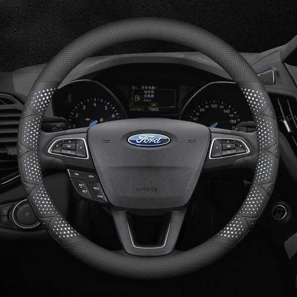 Bọc vô lăng xe Ford Da Nappa cao cấp