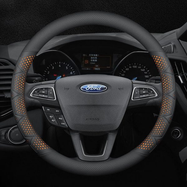 Bọc vô lăng xe Ford Da Nappa cao cấp