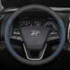 Bọc vô lăng xe Hyundai Da Nappa cao cấp