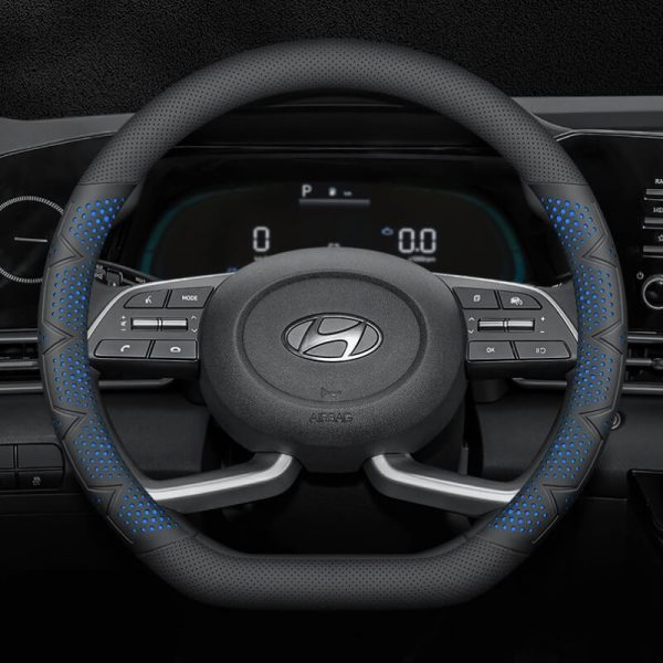 Bọc vô lăng xe Hyundai Da Nappa cao cấp