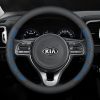 Bọc vô lăng xe KIA da Nappa dạng tròn