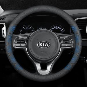 Bọc vô lăng xe KIA da Nappa dạng tròn