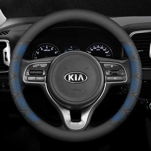 Bọc vô lăng xe KIA da Nappa dạng tròn