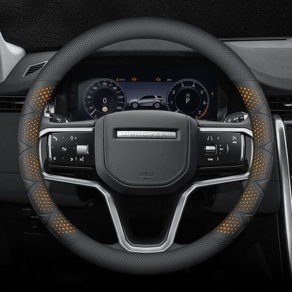 Bọc vô lăng xe Land Rover chất liệu Da Nappa cao cấp