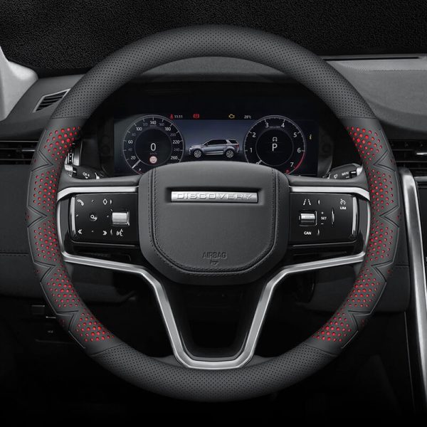 Bọc vô lăng xe Land Rover chất liệu Da Nappa cao cấp