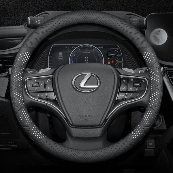 Bọc vô lăng ô tô Lexus chất liệu Da Nappa cao cấp