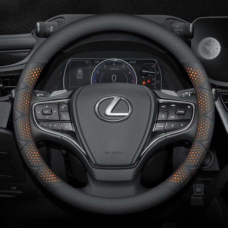 Bọc vô lăng ô tô Lexus chất liệu Da Nappa cao cấp