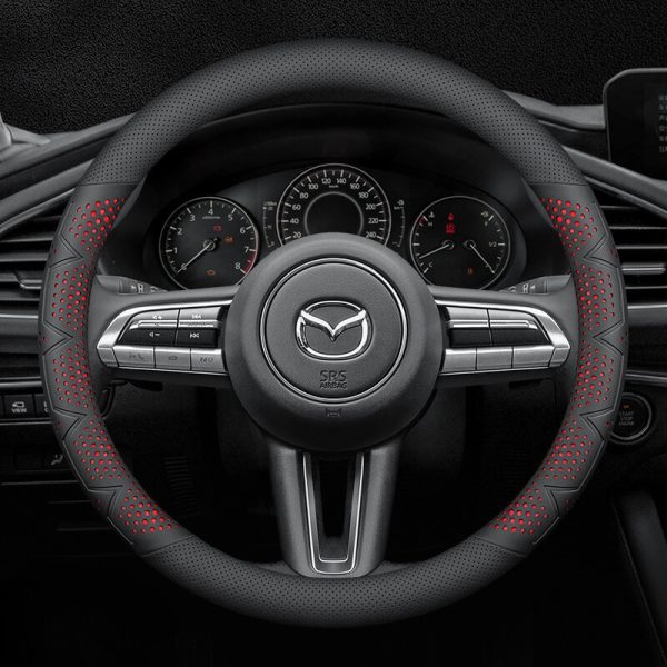 Bọc vô lăng xe Mazda Da Nappa cao cấp