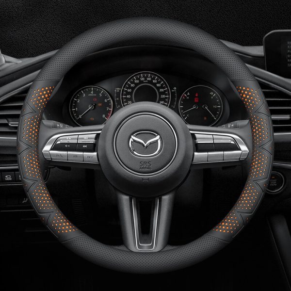 Bọc vô lăng xe Mazda Da Nappa cao cấp