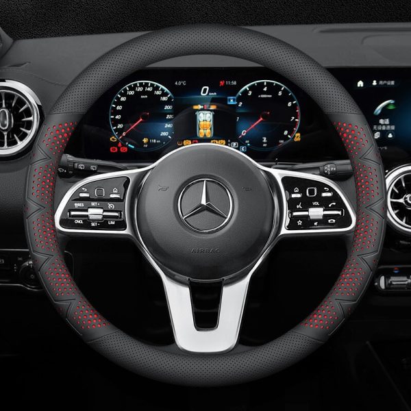 Bọc vô lăng xe Mercedes Da Nappa cao cấp