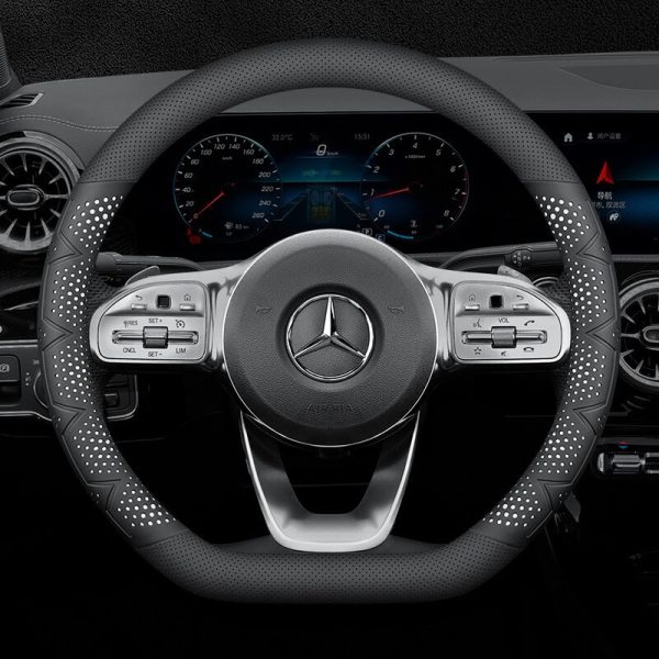 Bọc vô lăng xe Mercedes Da Nappa cao cấp