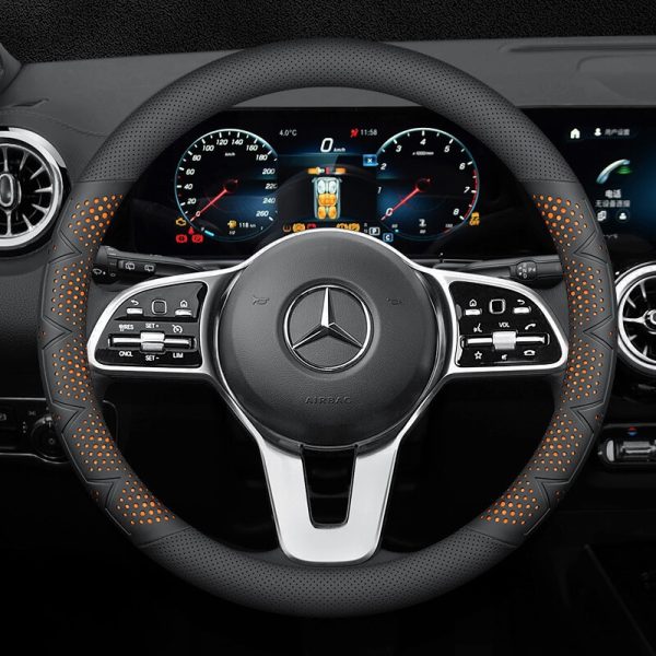 Bọc vô lăng xe Mercedes Da Nappa cao cấp