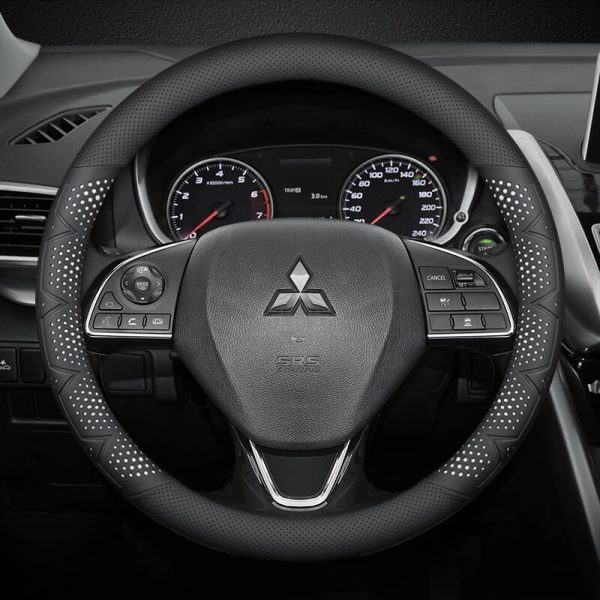 Bọc vô lăng xe Mitsubishi Da Nappa cao cấp
