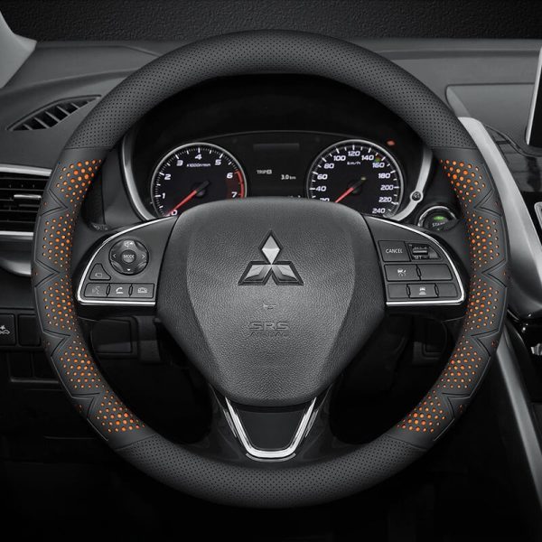 Bọc vô lăng xe Mitsubishi Da Nappa cao cấp