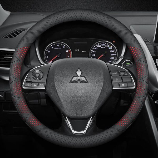 Bọc vô lăng xe Mitsubishi Da Nappa cao cấp