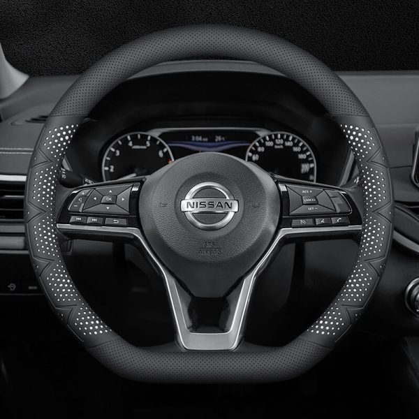 Bọc vô lăng xe Nissan Da Nappa cao cấp