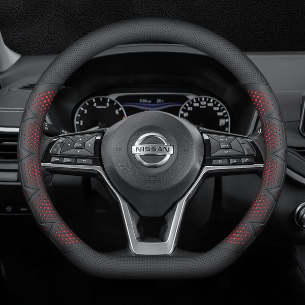 Bọc vô lăng xe Nissan Da Nappa cao cấp