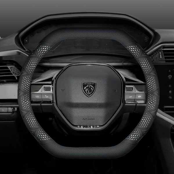Bọc vô lăng xe Peugeot Da Nappa cao cấp