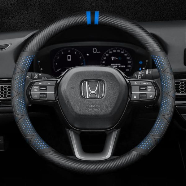 Bọc vô lăng xe Honda Da vân Carbon thể thao, thời thượng