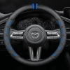 Bọc vô lăng xe Mazda chất liệu Carbon họa tiết 3D sang trọng