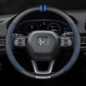 Bọc vô lăng xe Honda chất liệu sợi Carbon cao cấp