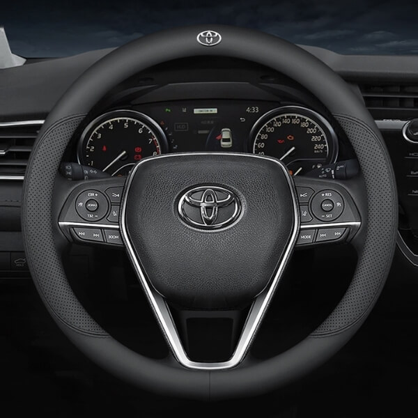 Bọc vô lăng Toyota da sợi nhỏ