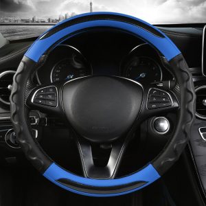 Bọc vô lăng chất liệu silicon 3D sợi carbon vân rồng kiểu mới