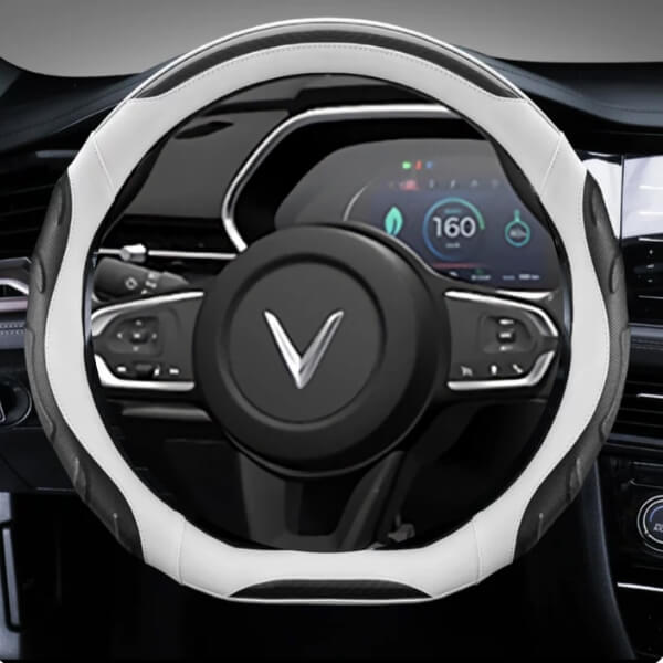 Bọc vô lăng ô tô VinFast VF5 bằng da PU tổng hợp