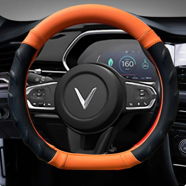 Bọc vô lăng ô tô VinFast VF8 chất liệu da PU