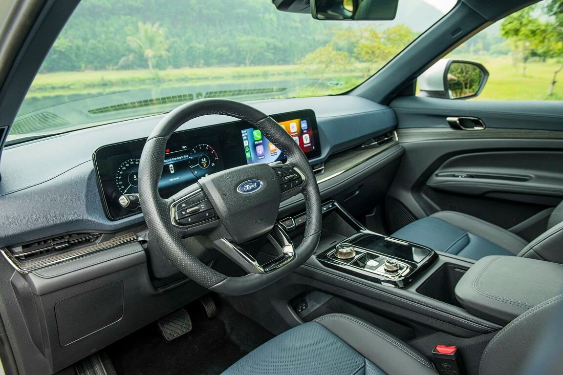 Bọc vô lăng là gì? Bọc vô lăng ô tô Ford Territory