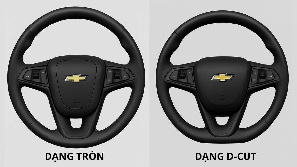 Hành trình thay đổi kiểu dáng và kích thước của vô lăng ô tô Chevrolet Trax